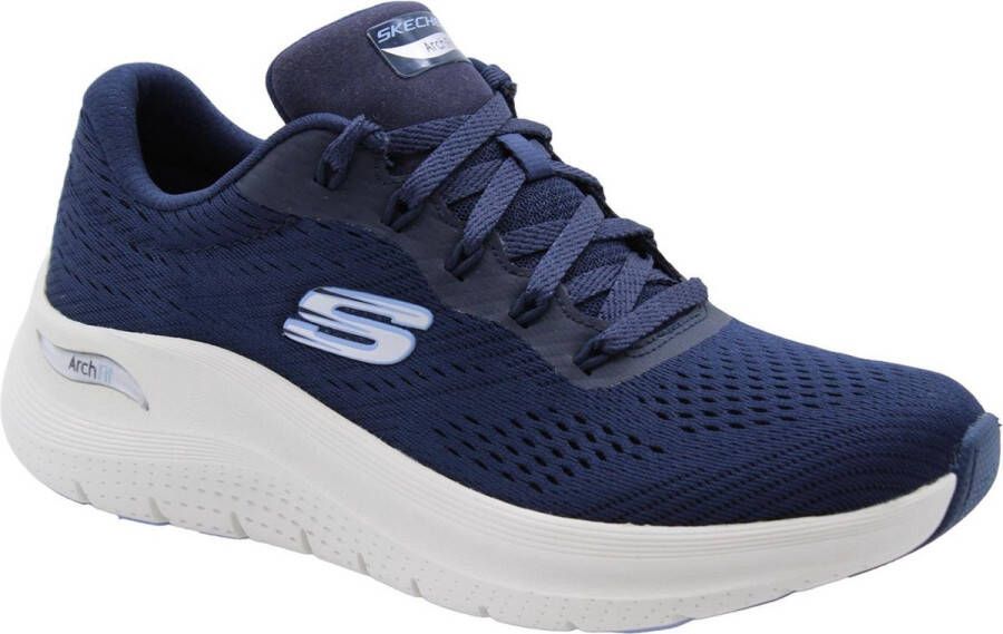 Skechers Arch Fit 2.0 Big League Dames Sneakers Navy