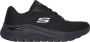 Skechers Arch Fit 2.0-Big League Dames Sneakers Zwart - Thumbnail 2