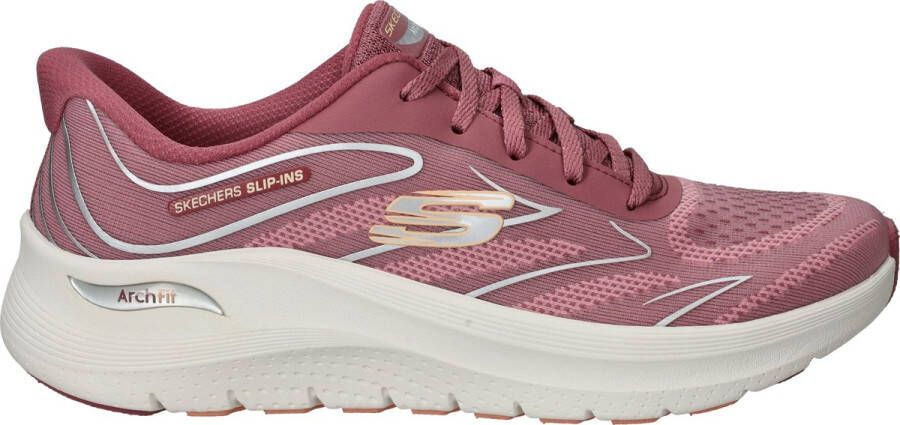 Skechers Arch Fit 2.0 Dames Instappers Grijs