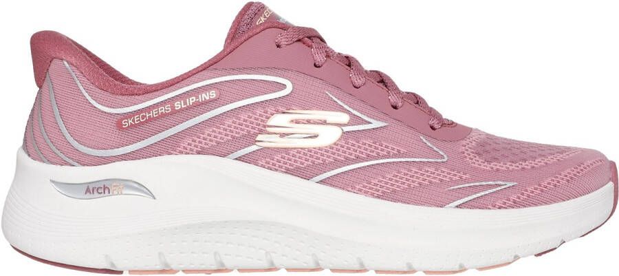 Skechers Arch Fit 2.0 Dames Instappers Grijs