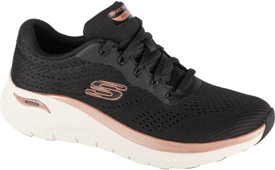 Skechers Arch Fit 2.0 Glow The Distance Vrouwen Zwart Sportschoenen