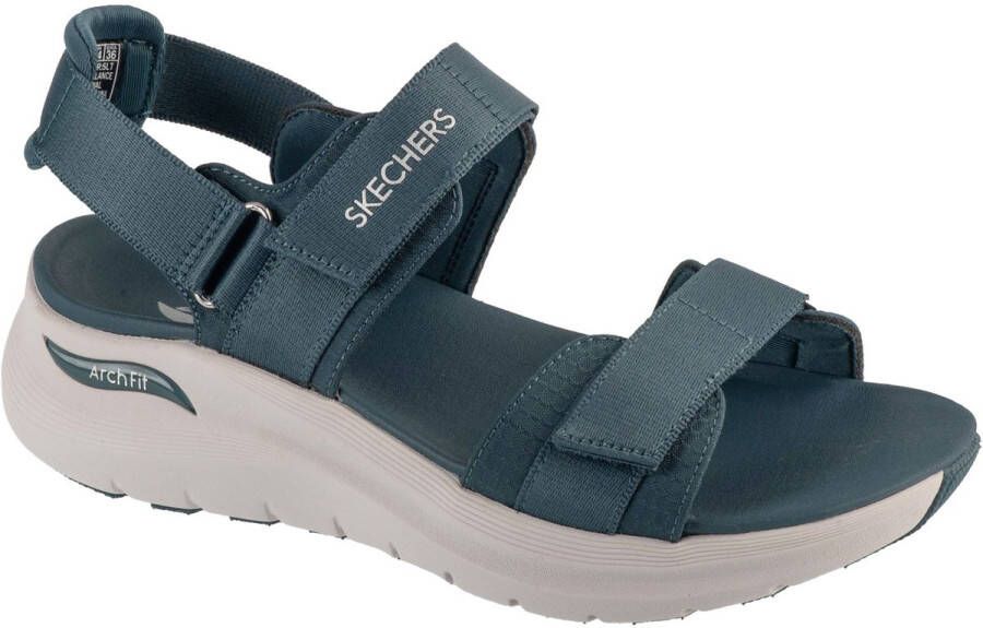 Skechers Arch Fit 2.0 Go-Getter Vrouwen Blauw Sandalen