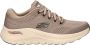 Skechers Comfortabele Vegan Mesh Sneaker Beige Heren - Thumbnail 1