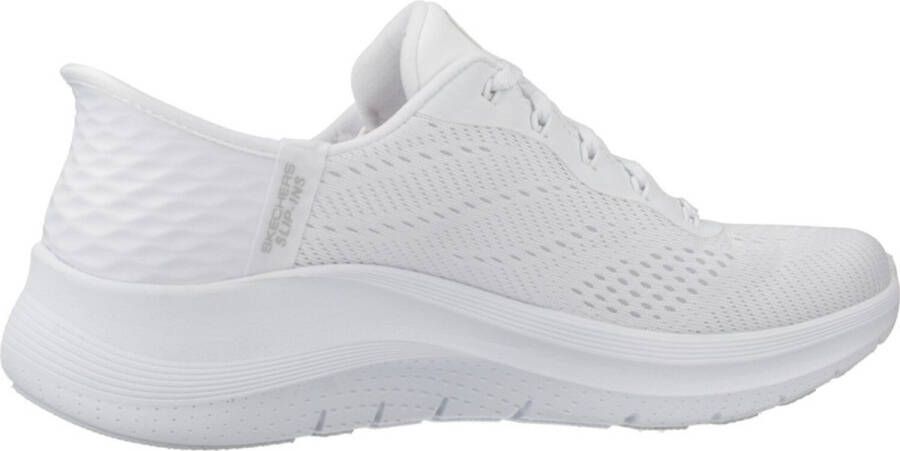 Skechers Slip-on sneakers ARCH FIT 2.0-EASY CHIC instapschoen vegan met elastische bungee veters