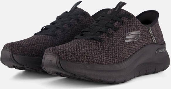 Skechers Arch Fit 2.0 Slip-ins zwart Textiel