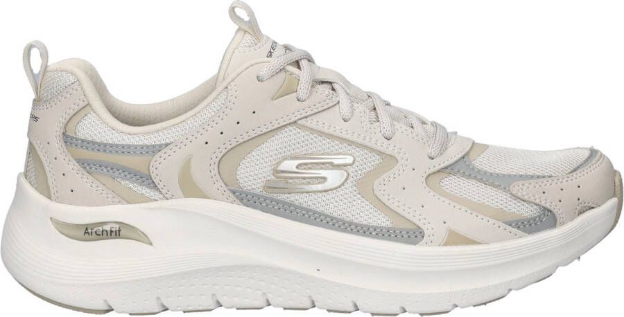Skechers Arch Fit 2.0 Vintage Luxe dames sneaker Natural