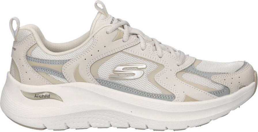 Skechers Arch Fit 2.0-Vintage Luxe Dames Sneakers Creme