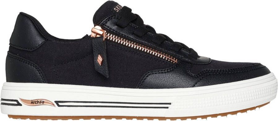 Skechers Arch Fit Arcade On The Fly Dames Sneakers Zwart