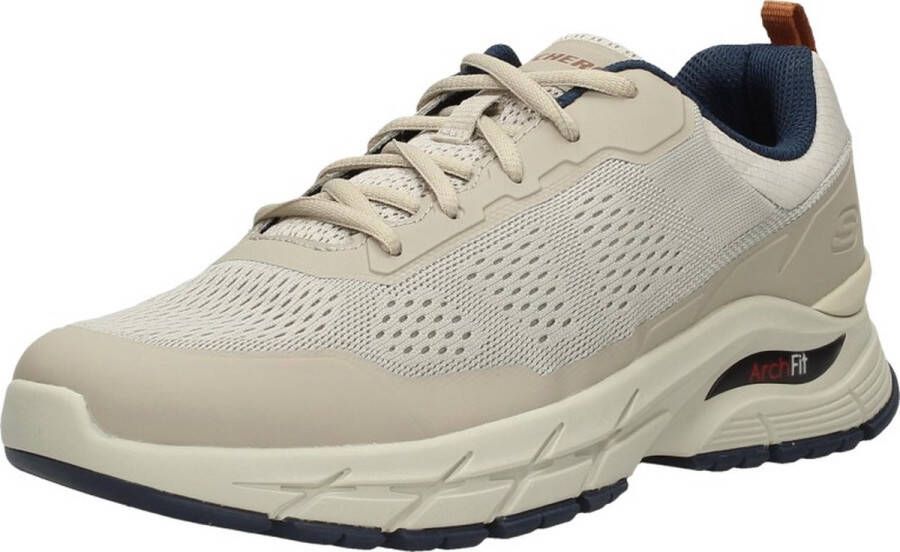 Skechers Arch Fit Baxter Pendroy Veterschoenen Laag taupe