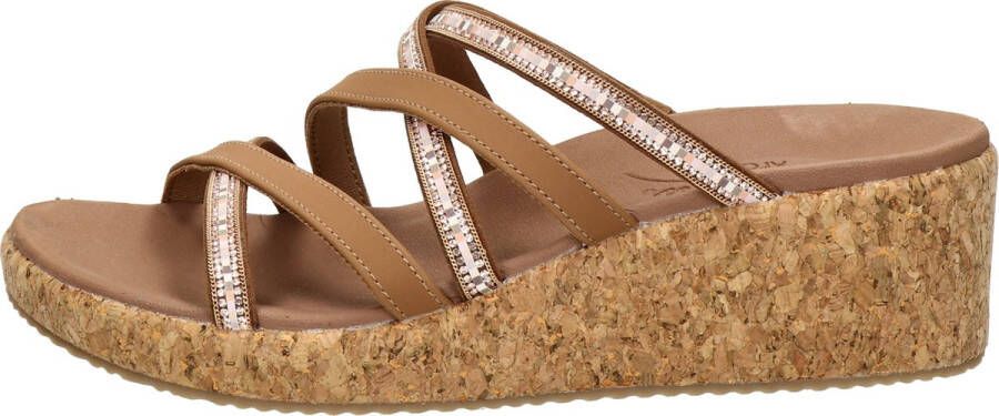 Skechers Arch Fit Berverlee Open Teen cognac