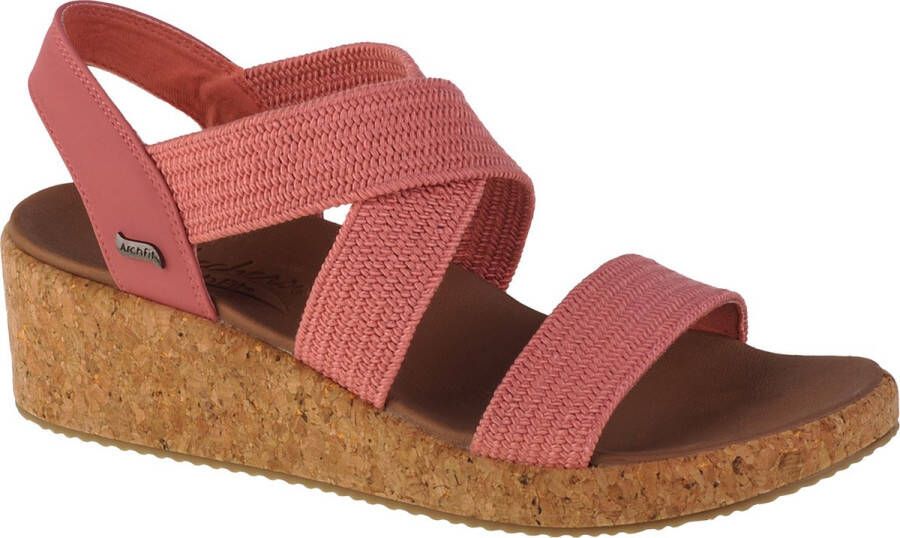 Skechers Arch Fit Beverlee 119260 ROS Vrouwen Roze Sandalen