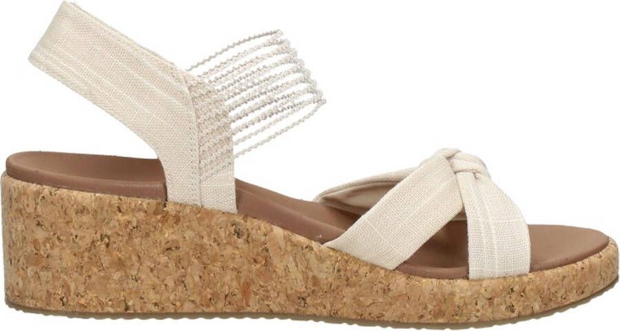 Skechers Arch Fit Beverlee Juliet Sandalen Hak beige - Foto 2