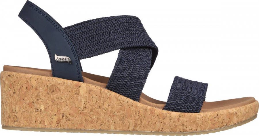 Skechers Arch Fit Beverlee Love Stay Dames Sandalen Navy Blue