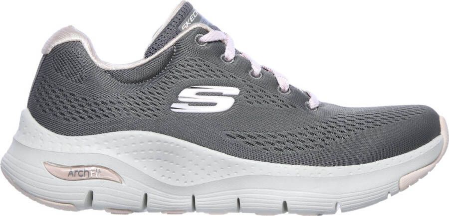 Skechers Arch Fit Big Appeal Dames Sneakers Grey Pink