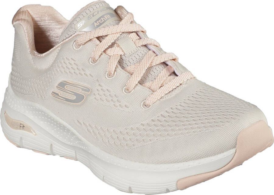 Skechers Sneakers ARCH FIT met zijlogo-embleem vrijetijdsschoen lage schoen veterschoen