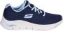 Skechers Arch Fit Big Appeal sneakers blauw - Thumbnail 1
