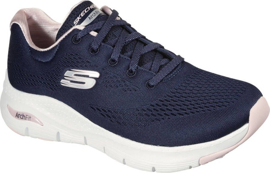 Skechers Arch Fit blauw sneakers dames (149057 NVPK)