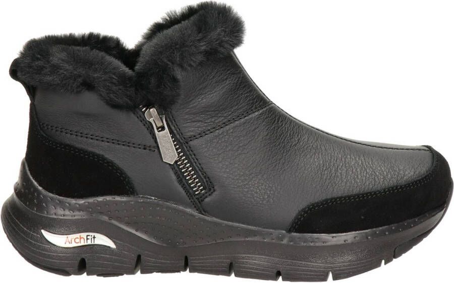 Skechers Arch Fit Casual Hour Dames Laarzen Zwart