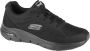 Skechers Arch Fit-Charge Back 232042-BBK Mannen Zwart Trainingschoenen - Thumbnail 4
