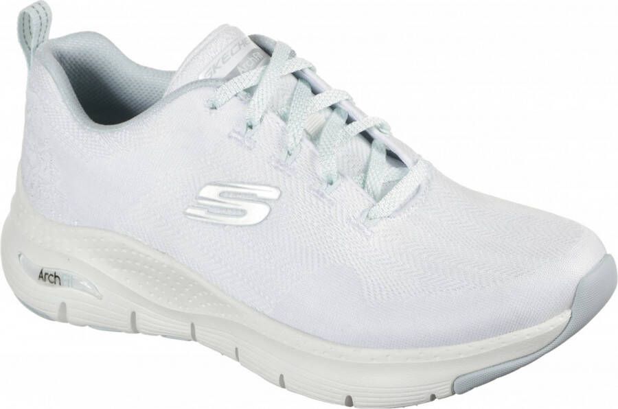 Skechers Skech-Air Element 2.0 Lomarc 232036-WBK Mannen Wit Sneakers Sportschoenen