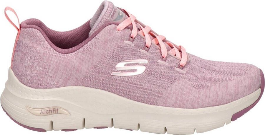 Skechers Arch Fit dames sneaker Oudroze