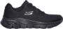 Skechers Arch Fit Big Appeal Dames Sneakers Black Black - Thumbnail 1