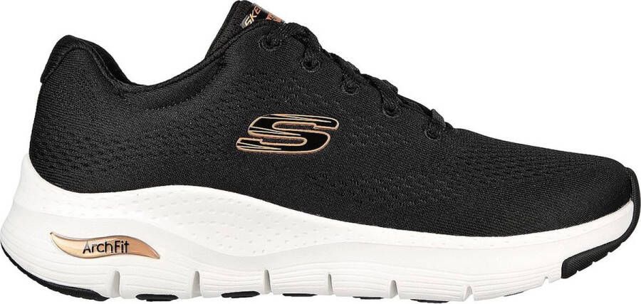 Skechers Arch Fit Dames Sneakers Black