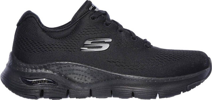 Skechers Arch Fit Big Appeal Dames Sneakers Black Black