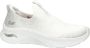 Skechers Arch Fit D'Lux Glimmer Dust Dames Instappers Wit - Thumbnail 2