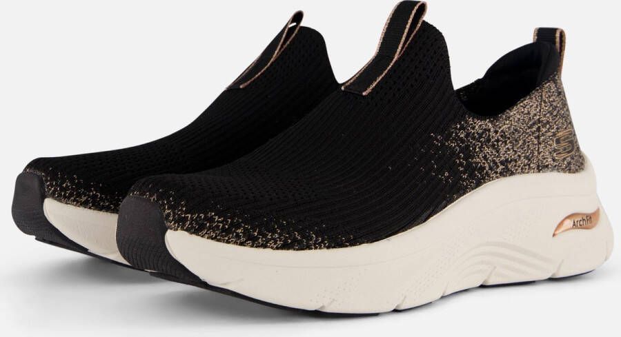 Skechers Lampion Dames Sneakers Stijlvol en Comfortabel Zwart Dames