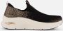 Skechers Lampion Dames Sneakers Stijlvol en Comfortabel Zwart Dames - Thumbnail 1