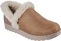 Skechers Arch Fit Dream Winter Warmth Pantoffels Dicht cognac - Thumbnail 3