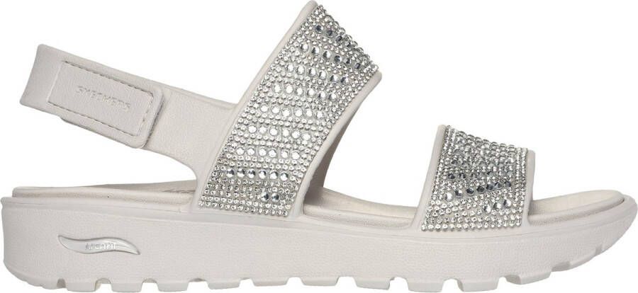 Skechers Arch Fit Footsteps Enchant Dames Sandalen Naturel