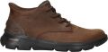 Skechers Veterschoenen ARCH FIT GARZA Vrijetijdsschoen trekkingschoen met slip-ins - Donkerbruin