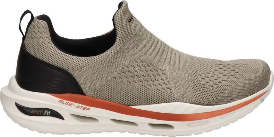 Skechers Arch Fit heren instapper Beige