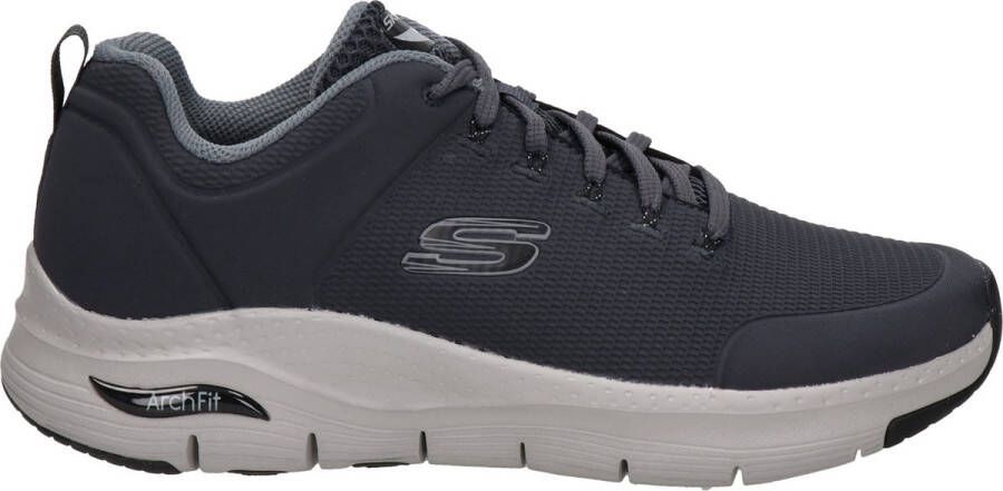 Skechers Verdal Sneakers Stijlvolle en Comfortabele Schoenen Grijs Heren