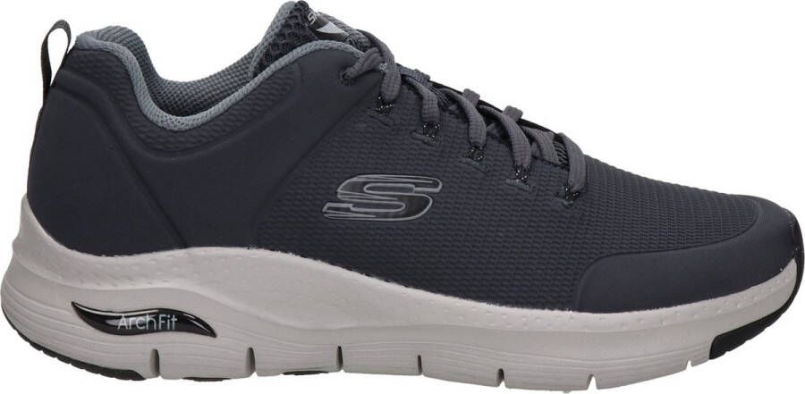 Skechers Verhoog je stijl met kwaliteitssneakers Grijs Heren