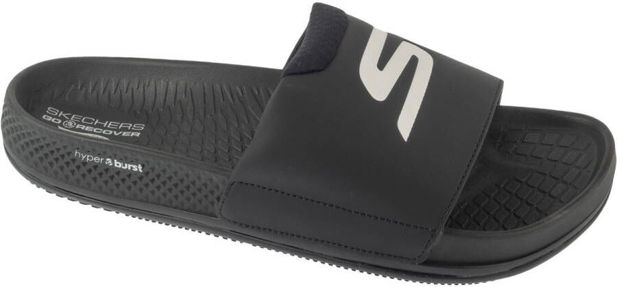Skechers Arch Fit Hyper Slide Mannen Zwart Slippers
