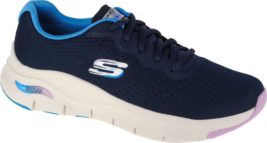 Skechers Arch Fit-Infinity Cool 149722-NVMT Vrouwen Marineblauw Sneakers