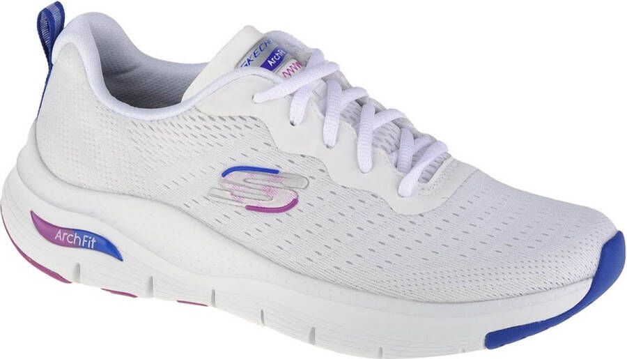 Skechers Arch Fit Infinity Cool 149722 WMLT Vrouwen Wit Sneakers