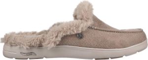Skechers Arch Fit Lounge Restful Dames Sloffen Taupe