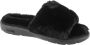 Skechers Arch Fit Lounge Unwind 175105-BBK Vrouwen Zwart Pantoffels - Thumbnail 1