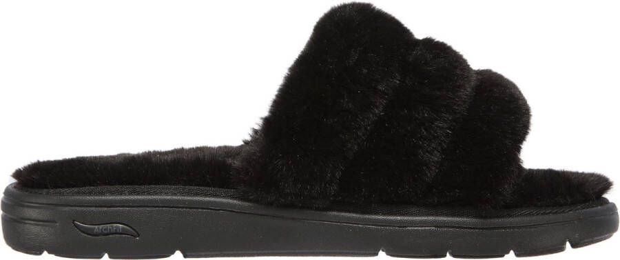 Skechers Arch Fit Lounge Unwind Dames Slippers Black