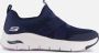 Skechers Arch Fit Modern Rhythm Dames Instappers Donkerblauw - Thumbnail 1