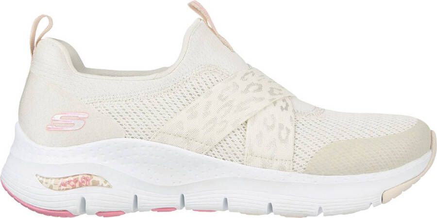 Skechers Arch Fit Modern Rhythm Instapper Vrouwen Beige Maat