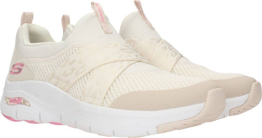 Skechers Arch Fit Modern Rhythm Instapper Vrouwen Beige Maat