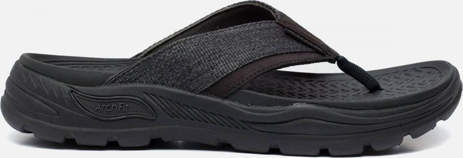 Skechers Arch Fit Motley slippers zwart