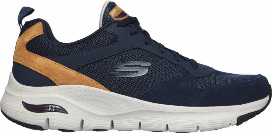 Skechers Heren schoenen 232101 Arch Fit Servitica Blauw