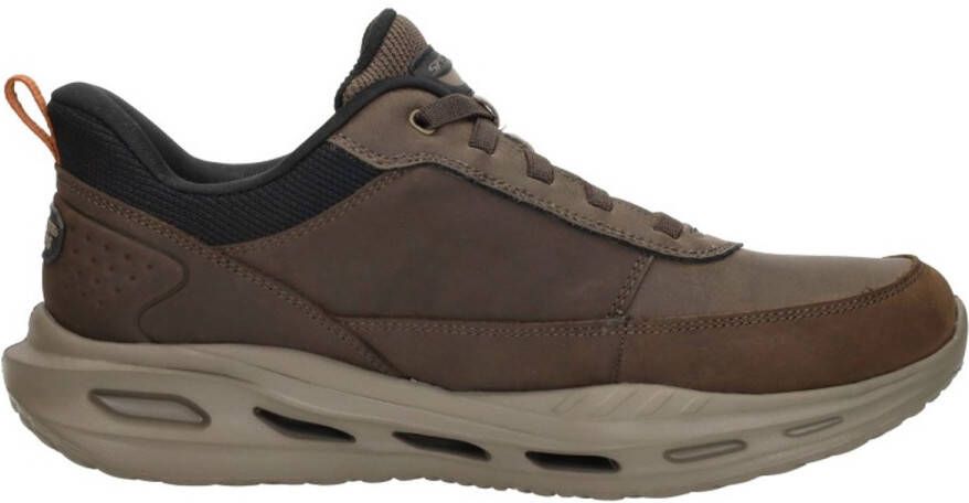 Skechers Arch Fit Orvan Moxley Heren Instappers Bruin