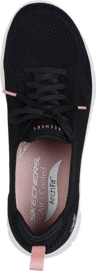 Skechers Arch Fit Refine 2.0 Tenacio Dames Instappers Zwart